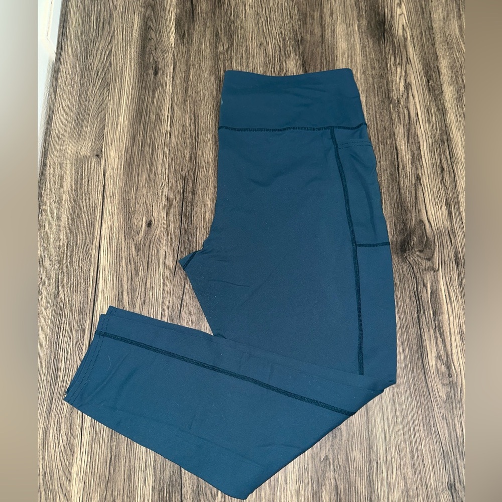 Dark TealHigh-Waisted Leggings